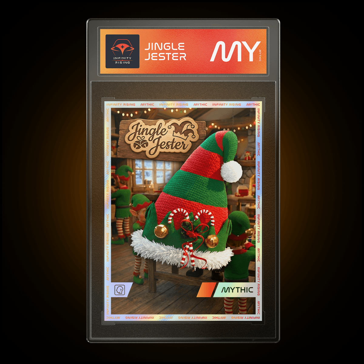 Jingle Jester Hat | In-Game Assets | Infinity Rising