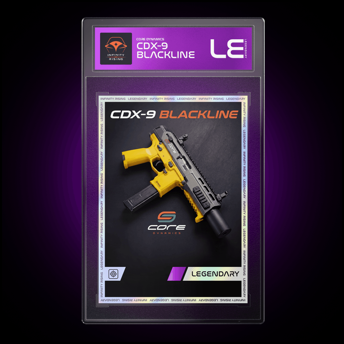 Core Dynamics CDX-9 Blackline | In-Game Assets | Infinity Rising