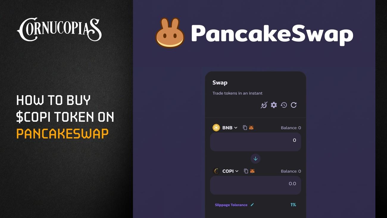 Cover Image for Buying COPI tokens on Pancakeswap